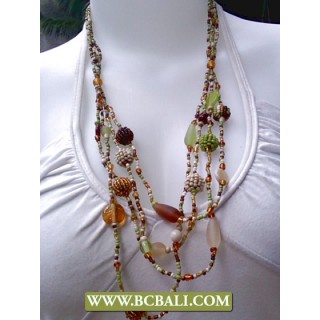 Bcbali Ethnic Fashion Necklace Beaded